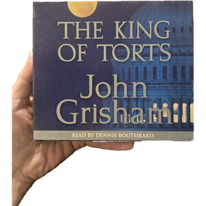 The King of Torts by John Grisham Abridged Audiobook CD Read Dennis Boutsikaris